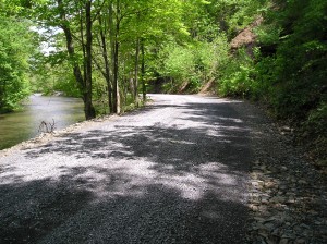 After Picture of gravel road